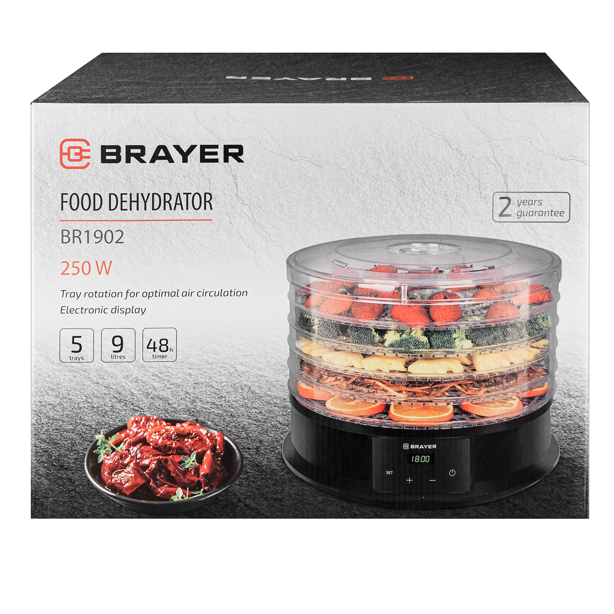 Сушилка для продуктов BRAYER BR1902